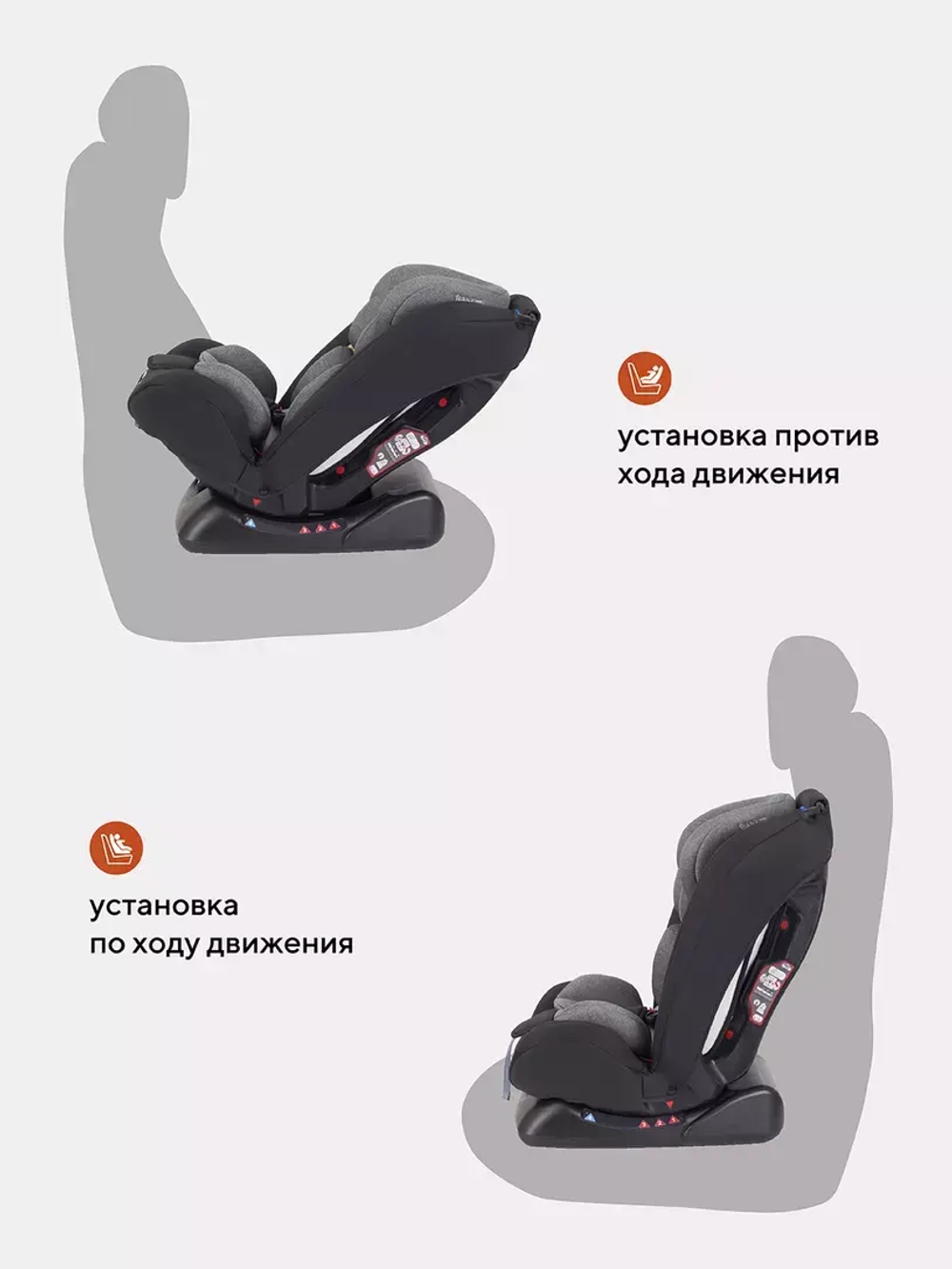 Автокресло RANT basic ZY26 "Unity" группа 0+-1-2-3 (0-36 кг)