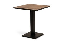"Каффе" стол из HPL квадратный 65х65см, цвет "дуб"
