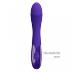 Вибратор Elemental-Youth, 19,3 см, синий