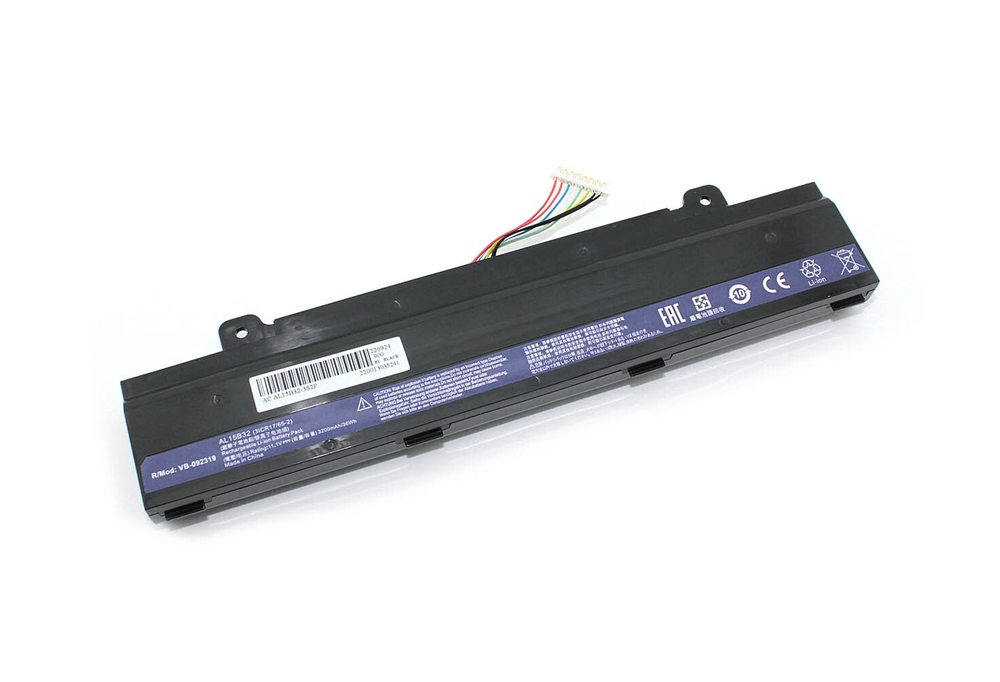 Аккумуляторная батарея для ноутбука Acer Aspire V15 V5-591G (AL15B32) 11.1V 3200mAh OEM