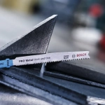 Пилка для лобзика по металлу 100 мм, T123XF BOSCH 2608638473
