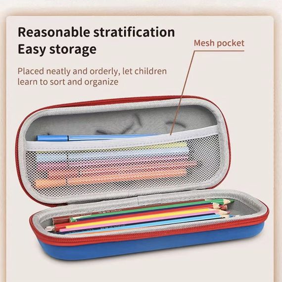 Penal \ Пенал \ Pencil bag Rocket ice blue