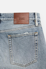 Джинсы straight fit длиной до щиколотки  - limited edition