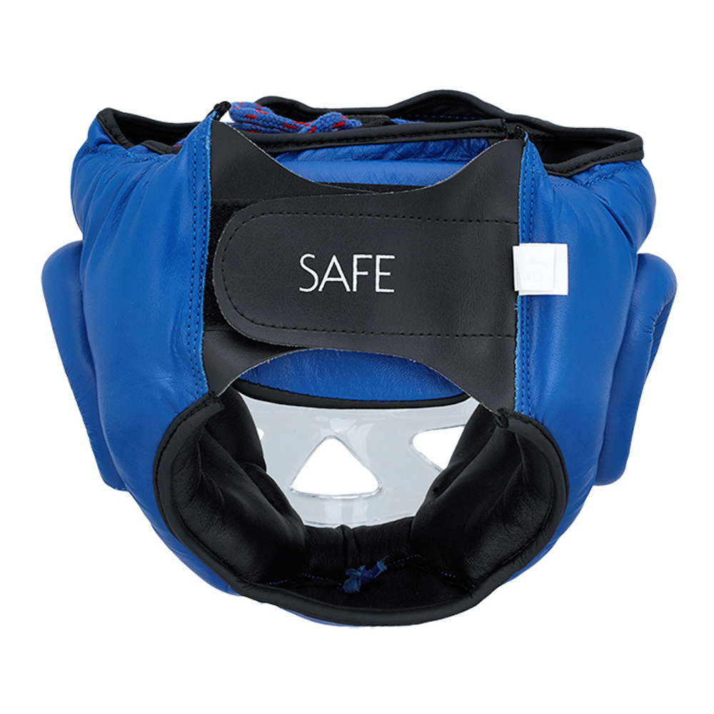 HGS-4023S Шлем SAFE на шнуровке синий