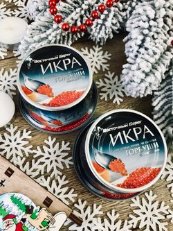 Икра Горбуши ж/б 125 гр. Восточный берег Вылов 2025