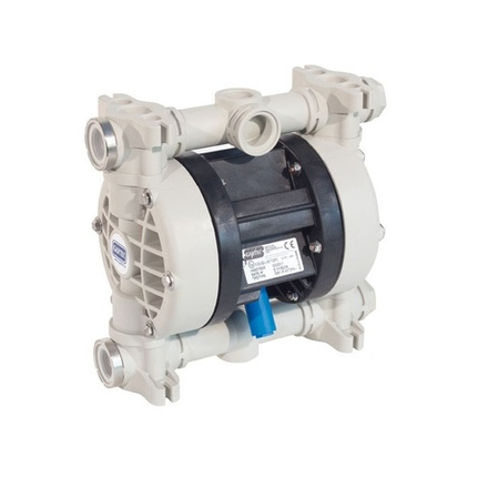 Пневматический насос мембранного типа, пластиковаый, 1:1, 1", 132 л/мин., GARTEC (Италия)