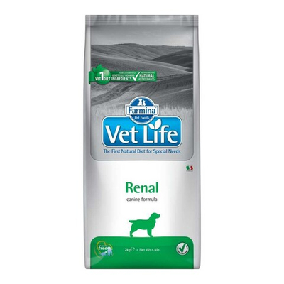 Farmina Vet Life Dog Renal - корм диета для собак при заболеваниях почек