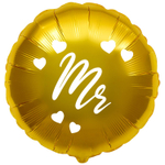 Шар Фольгированный MR Мистер (Золотой)