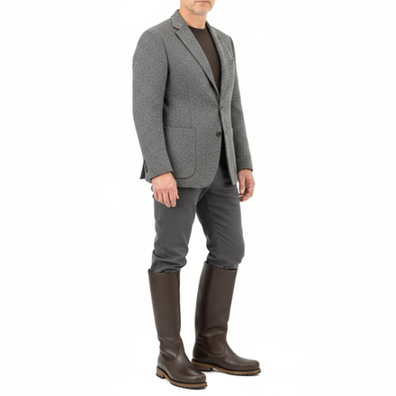 Офицерские мужские демисезонные сапоги