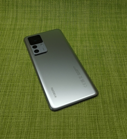 Xiaomi 12T (22071212AG) - Задняя крышка (корпус) в сборе со стеклом камеры (стеклянная) (ORIG-SP)