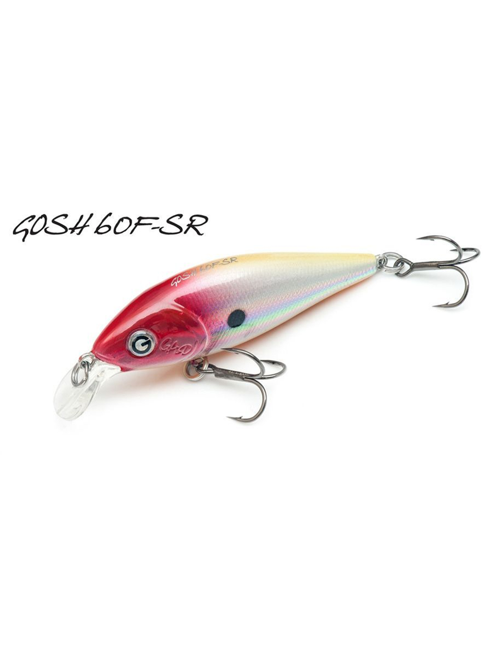 Воблер GAD GOSH 60F-SR 60 мм 6.3.гр 0.6-0.8 010 плавающий