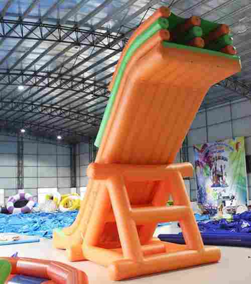 Водная горка «Мандаринка» для вышки (опоры), 9×4×5 м