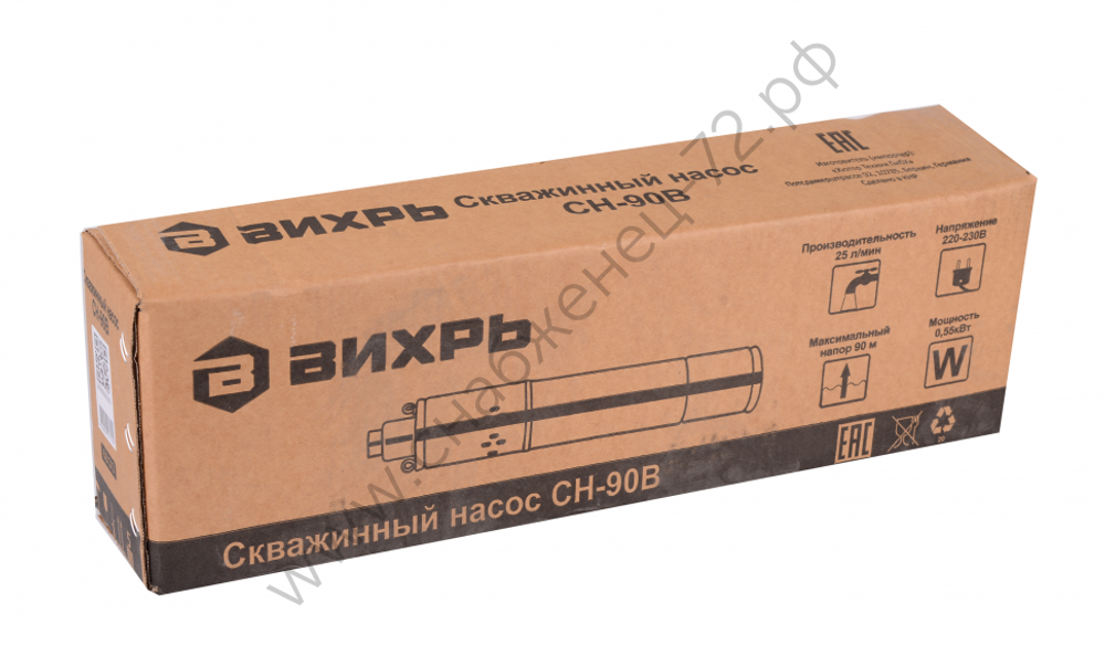 Скважинный насос ВИХРЬ СН-90В