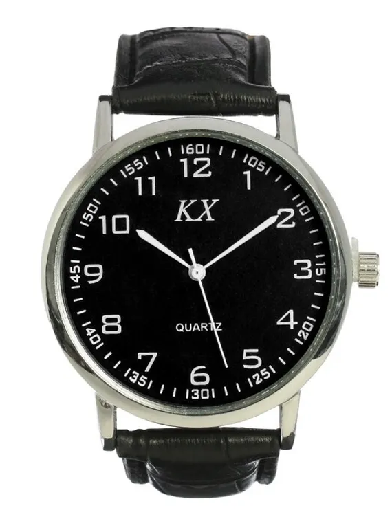 Часы наручные мужские "KX - классика", d=3.8 см, микс