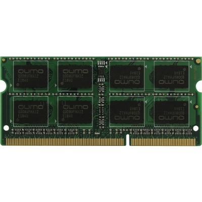 Оперативная память QUMO DDR3 SODIMM 8GB QUM3S-8G1600C11L PC3-12800, 1600MHz, 1.35V OEM/RTL