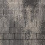 Тротуарная плитка Бельпассо Медио, 80 мм, ColorMix Нокс, гладкая