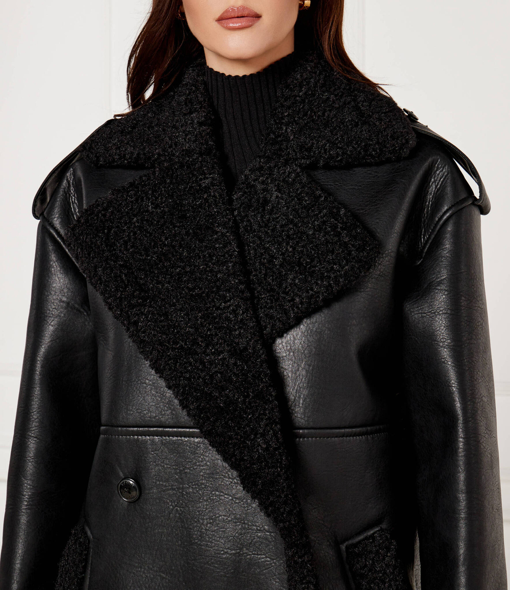 Пальто Mifara-1 HUGO - черный(50528786)