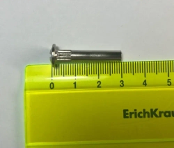 Стяжка мебельная межсекционная, Диаметр 5 мм, М4 , 10 штук, для стягивания боковин мебели общей толщиной от 32 до 40 мм