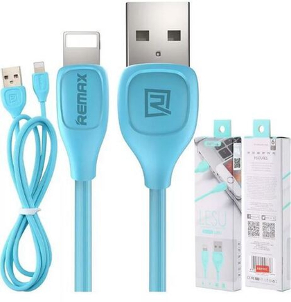 USB cable Lightning 1m (RC-050i) (Lesu-Remax) 1.2А blue