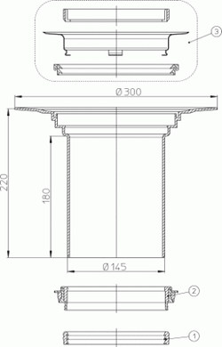 HL 350.0 Надставной элемент