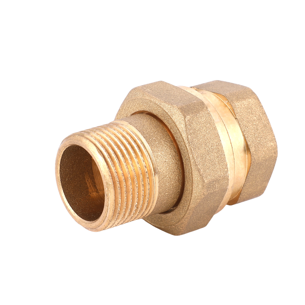 Американка прямая AOSKER (ф40) 11/2" ВР/НР латунная