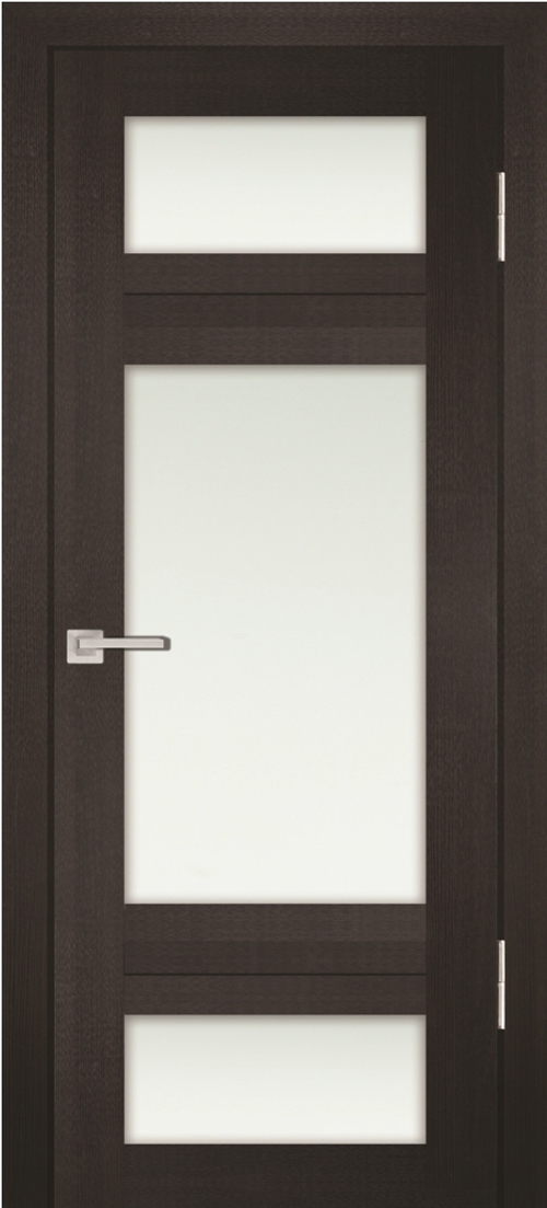 Дверь PS-06 / Цвет Венге Мелинга / белый сатинат / Двери PROFILO PORTE