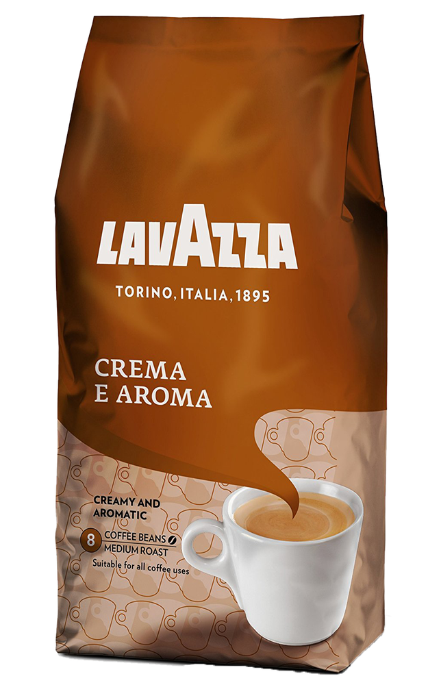 Кофе в зернах Lavazza Crema e Aroma, 1 кг, 2 шт