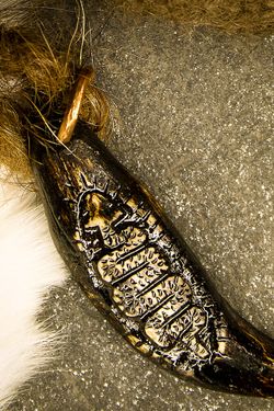 Брелок из меха «Енотик»