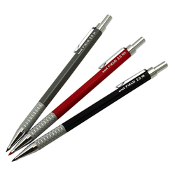 Механический карандаш 2,0 мм Uni Field (красный корпус и грифель)