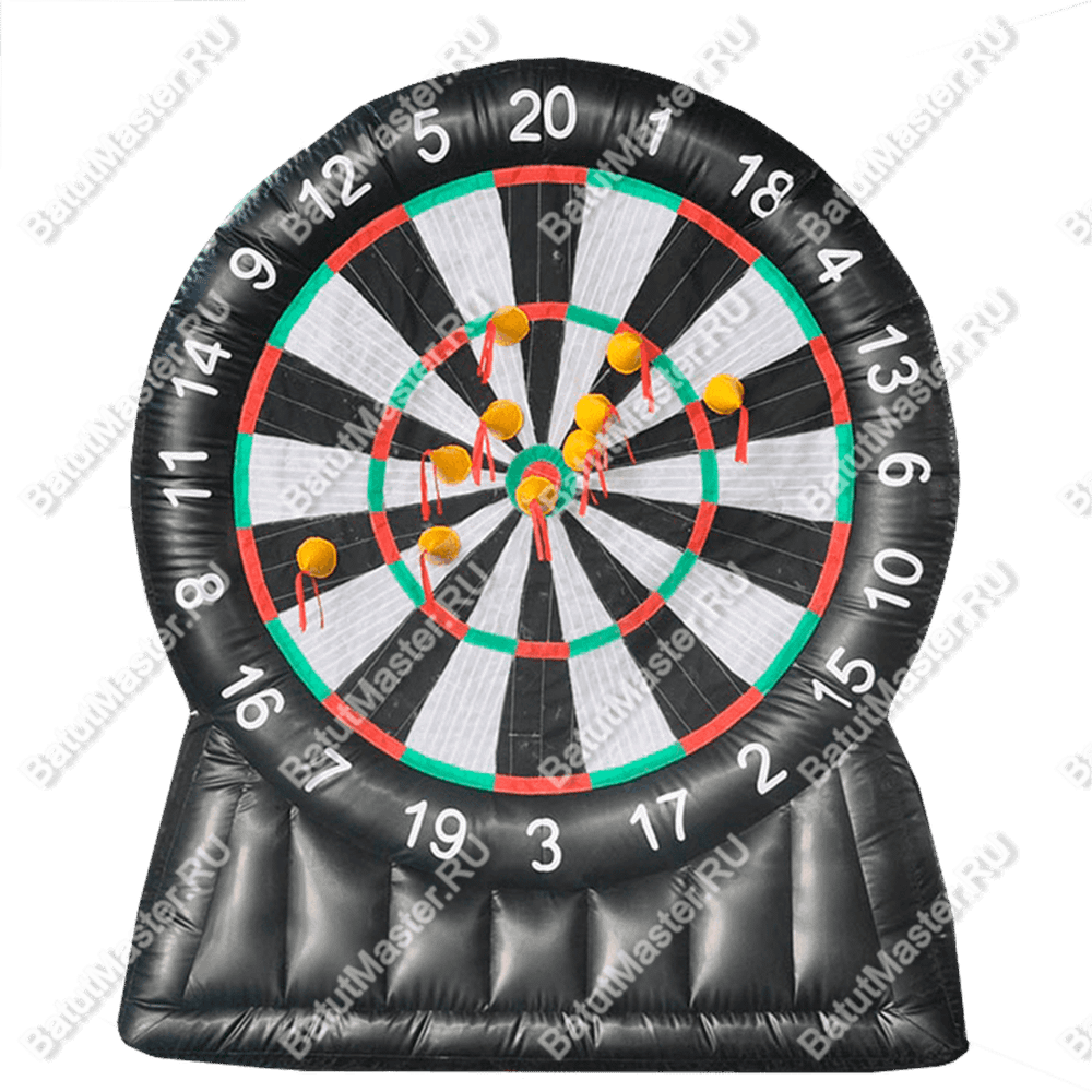 Надувной дартс «Классик», на подкачке, диаметр 3 м, размер 3×2×3 м