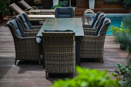 Обеденный стол Besta Fiesta НЕАПОЛЬ, коричневый