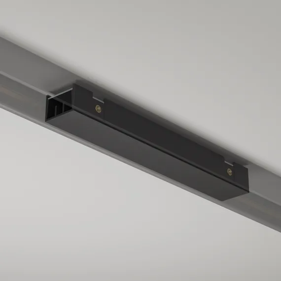 Коннектор питания прямой Basity, черный Technical tra172ipc-1b