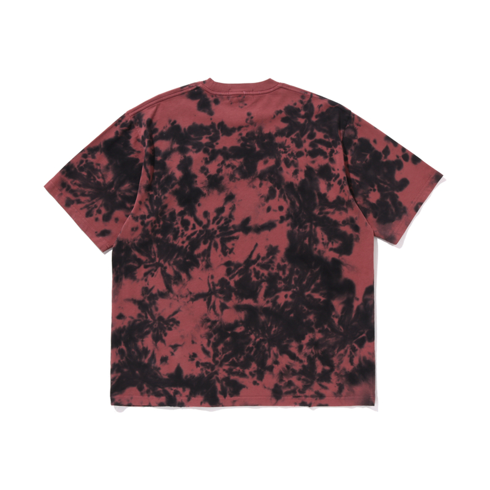 A Bathing Ape Destroyed Bleach Logo Relaxed Fit Tee черный