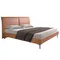 Кровать Angel Cerda 7158, 180x200 см, коричневая