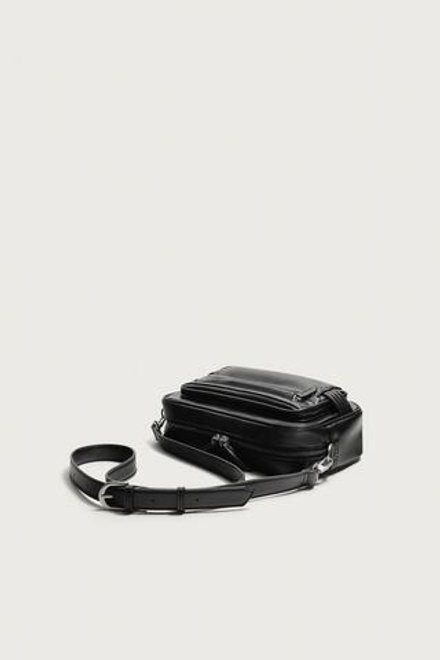 ZARA МЯГКАЯ СУМКА, ЧЕРНЫЙ