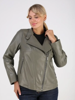 Кожаная куртка демисезонная косуха