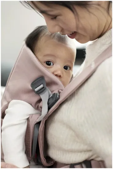 Эргорюкзак BabyBjorn Mini Cotton, pink