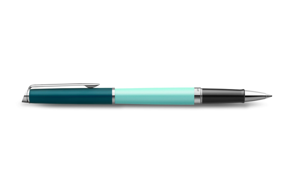 Ручка роллер Waterman Hemisphere Colour Blocking Green CT, стержень: M, цвет: Blue, в подарочной упаковке