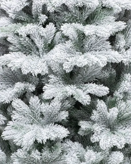 Искусственная елка Суздальская заснеженная 120 см., 100% Литая хвоя, ЕлкиТорг (273120)
