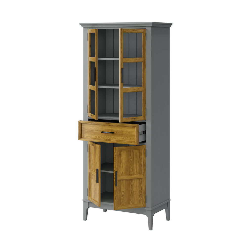 Шкаф «Квадро-С» из массива сосны 75.7*184.6*42 см