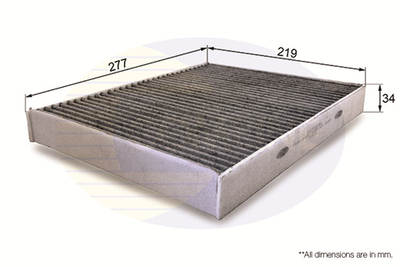 COMLINE - EKF163A-CML - Filter, cabin air