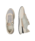 Кожаные кроссовки jace_runn_lmme BOSS BLACK - бежевый(50517307)