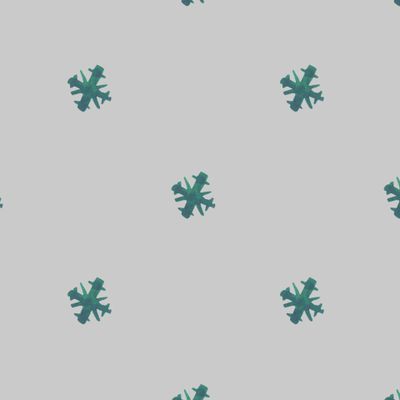 Бесшовный акварельный принт зелёным рождеством