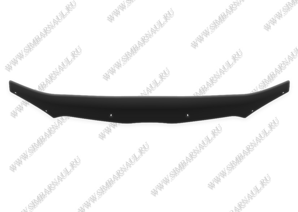 Дефлектор капота темный SKODA SUPERB 2008-2013, NLD.SSCSUP0812
