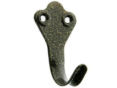 Крючок вешалка Кунгур №2 бронза малый