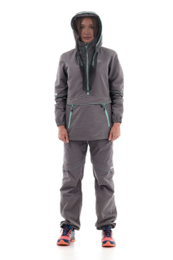 Костюм противоэнцефалитный «Элит Барьер» женский (цвет. св.серый / мята)