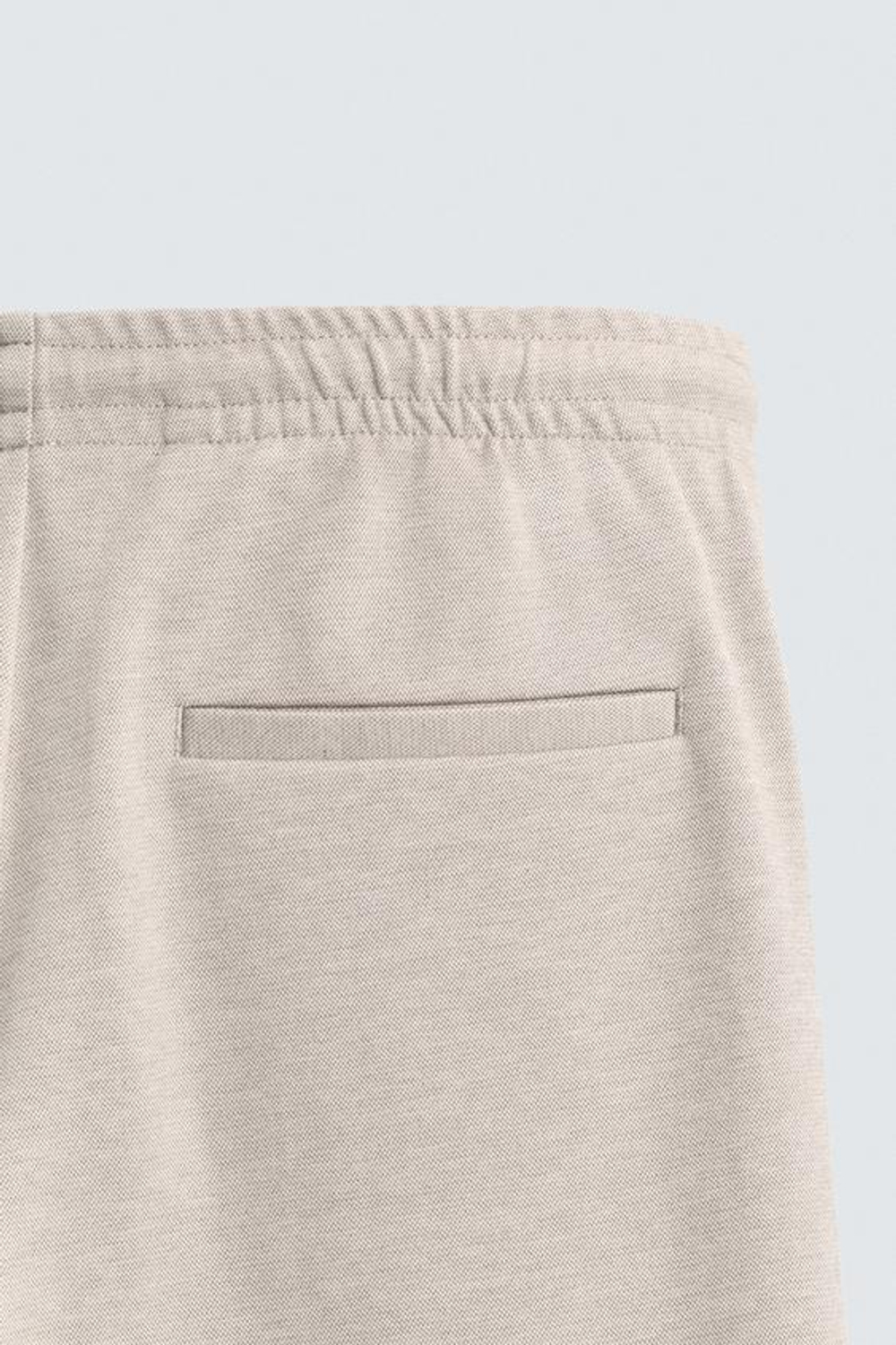 ZARA БРЮКИ-ДЖОГГЕРЫ NON IRON КОМФОРТНОЙ ПОСАДКИ, СВЕТЛЫЙ РЫЖЕВАТО-КОРИЧНЕВЫЙ