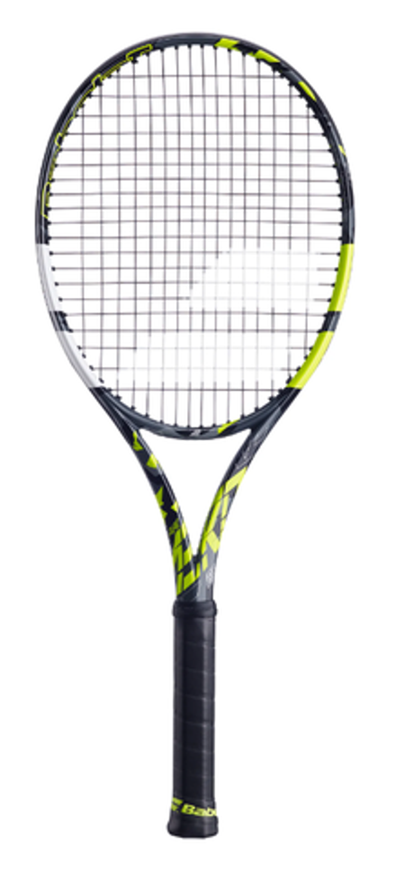 Теннисная ракетка Babolat Pure Aero 98 2 Pack - grey/yellow/white + Cтруны + Натяжка