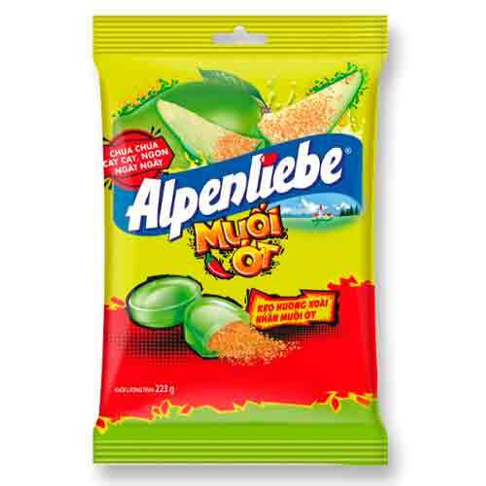 Конфеты Alpenliebe со вкусом чили и манго, 89,9 гр