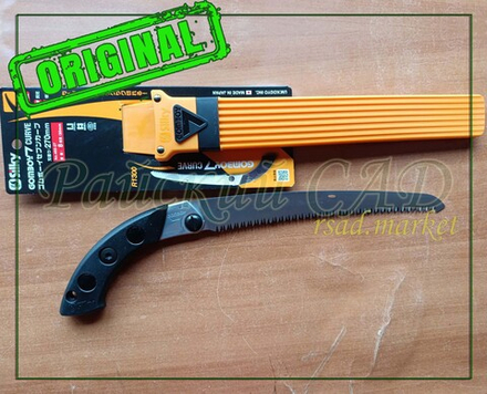 Пила (ножовка) японская для обрезки деревьев Silky Gomboy Curve (изогнутая) 270 мм. 8 зубьев /30 мм Оригинал